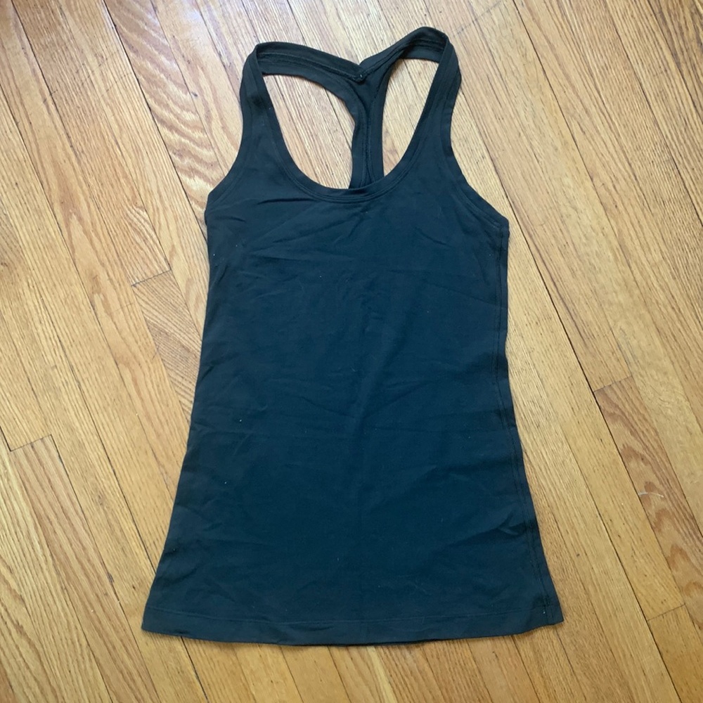 Green LuLu Lemon Razor Back